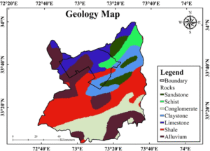 Geological Pattern of Islamabad and Rawalpindi Pakistan