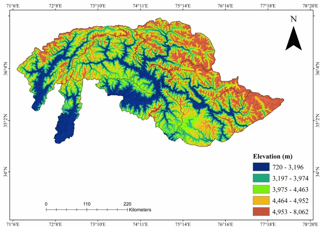 Importance of Elevation Analysis in Gilgit-Baltistan, Swat, and Chitral