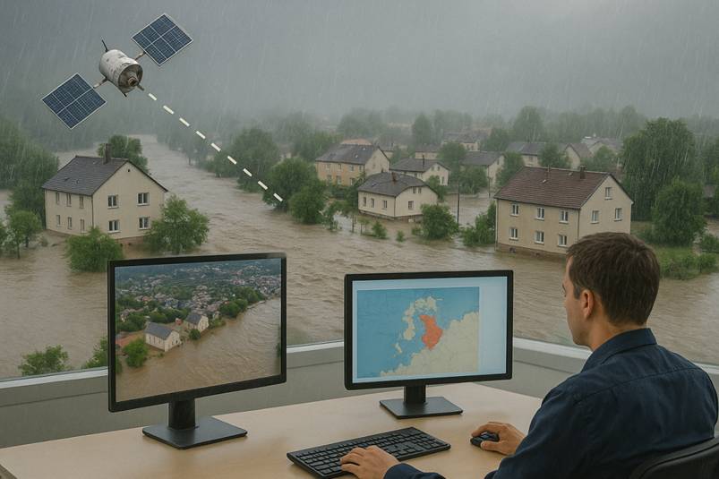 Role of GIS & Remote Sensing in Flood Risk Monitoring