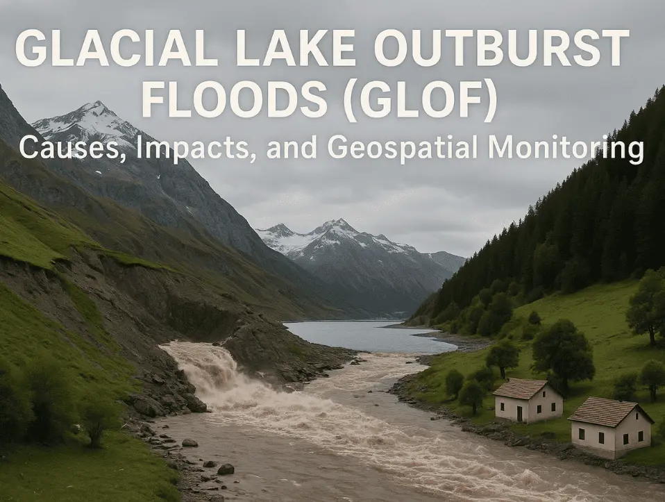 Glacial Lake Outburst Floods (GLOF) Causes, Impacts, and Geospatial Monitoring Approaches