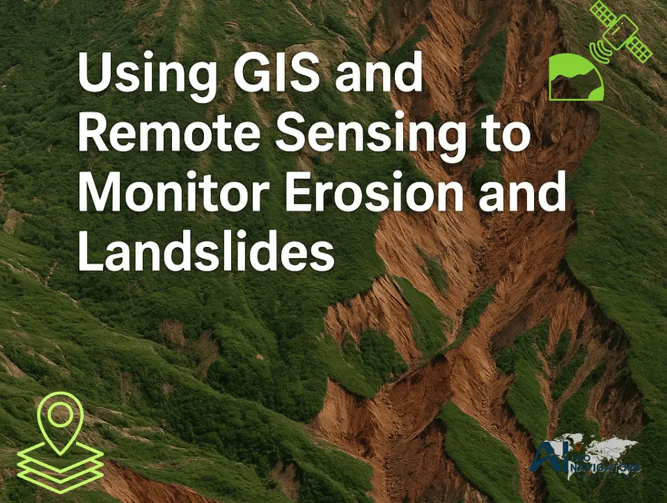 Using GIS and Remote Sensing to Monitor Erosion and Landslides