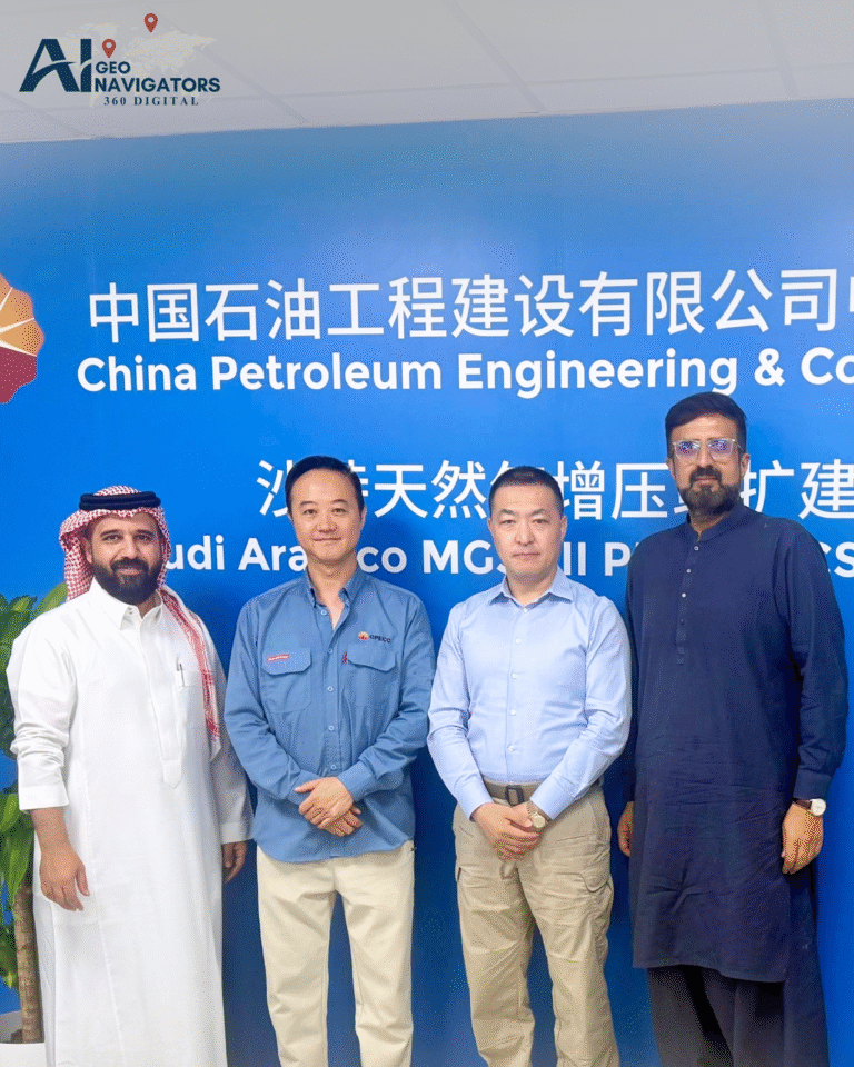 AI Geo Navigators Meeting With CPECC Discuss Ongoing Projects and Collaboration