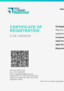 Pakistan Software Export Board (G) Ltd.​