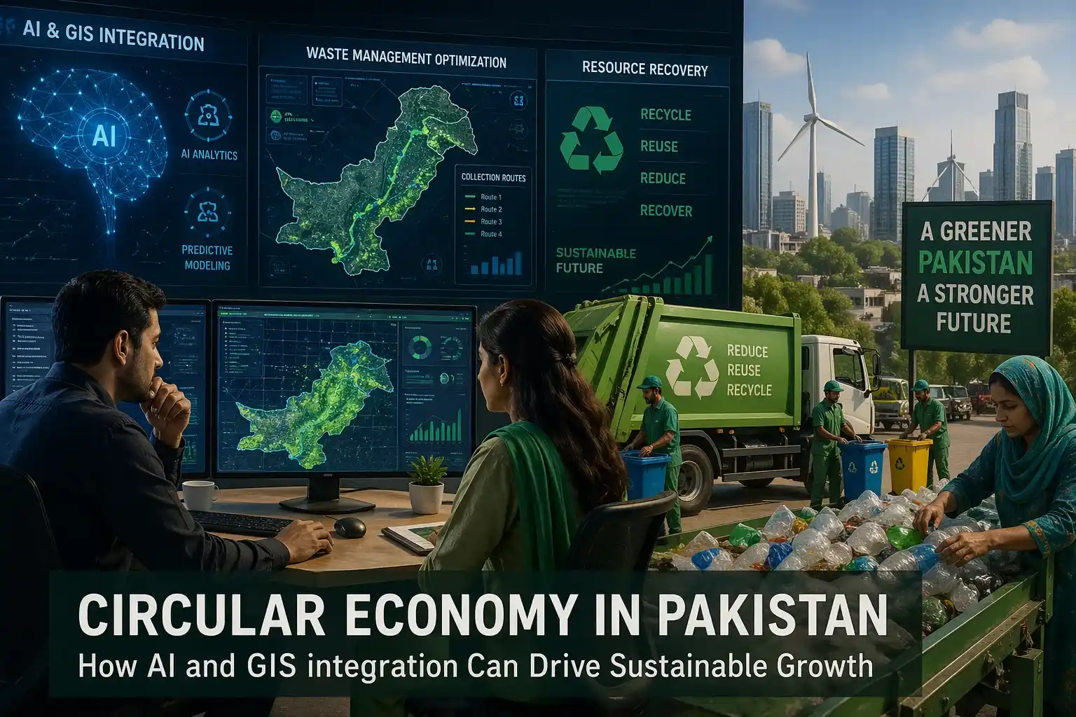 Circular Economy in Pakistan: How AI and GIS integration Can Drive Sustainable Growth