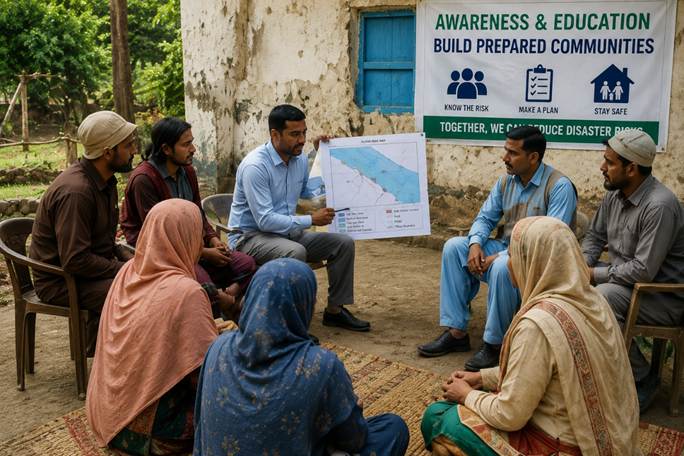Community resilience against climate-induced disasters