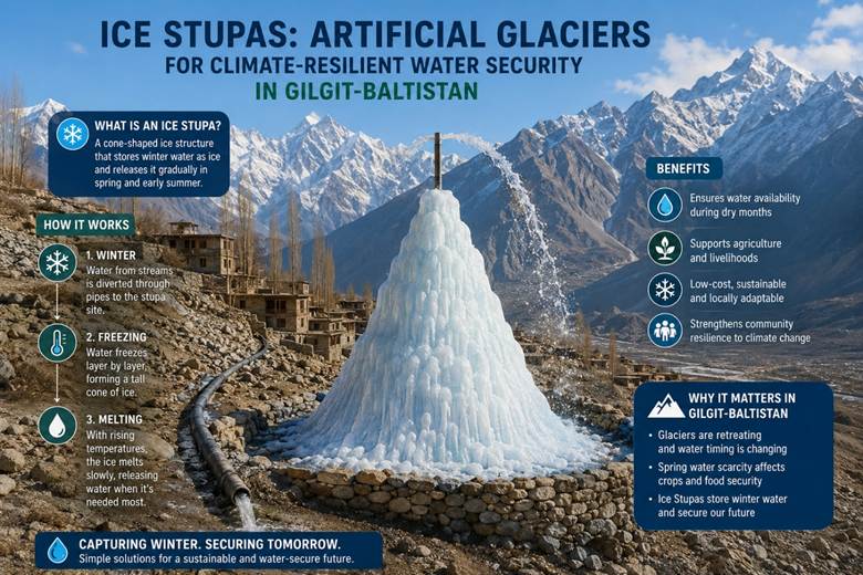 Ice Stupas