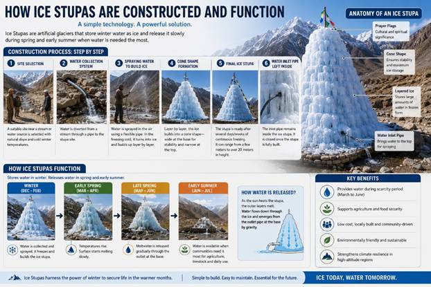 Ice Stupas