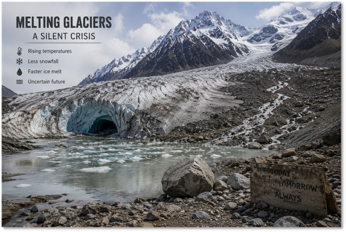 Melting Glaciers of Gilgit-Baltistan
