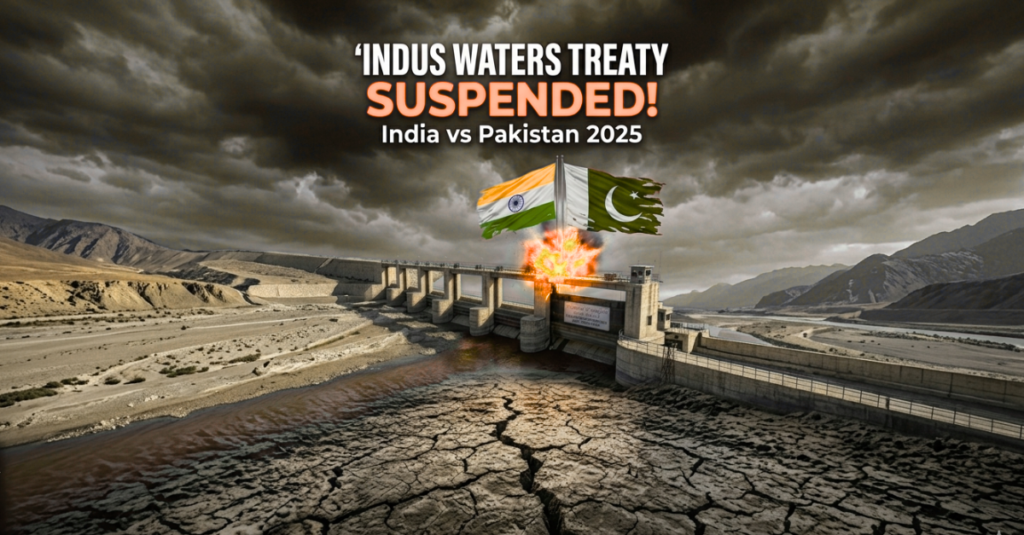 Indus water treaty suspended between India and Pakistan Indus Water Treaty