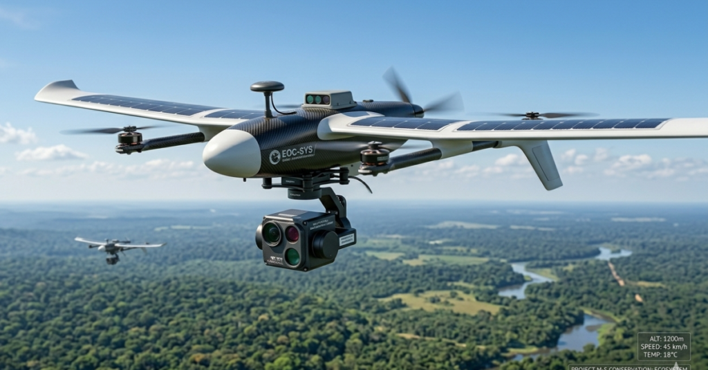 Drone Technology for GIS Based Environmental monitoring