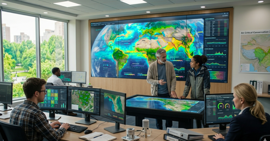 Real-Time GIS Based Environmental Monitoring Dashboard GIS-Based Environmental Monitoring