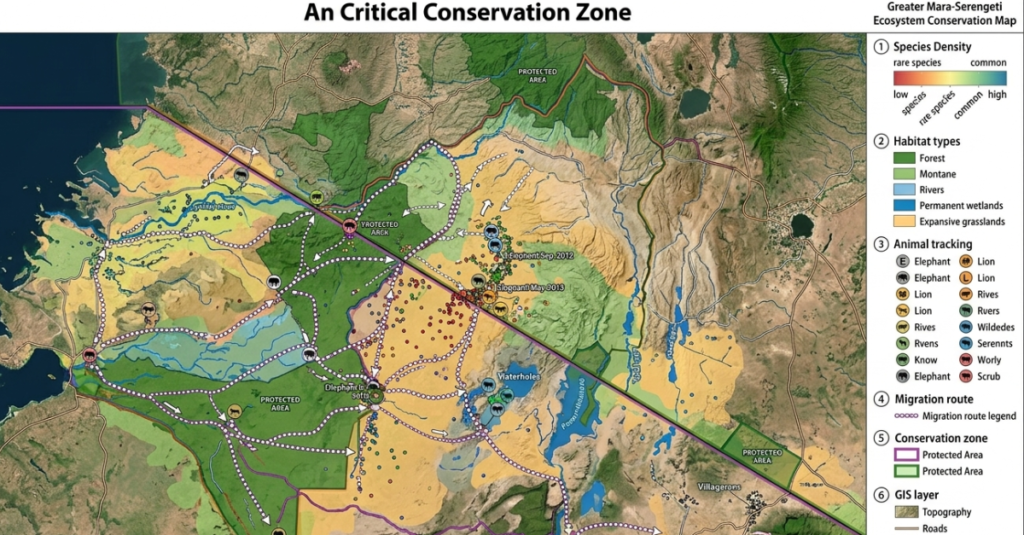 GIS based environmental monitoringBiodiversity and Habitat Conservation Mapping GIS-Based Environmental Monitoring