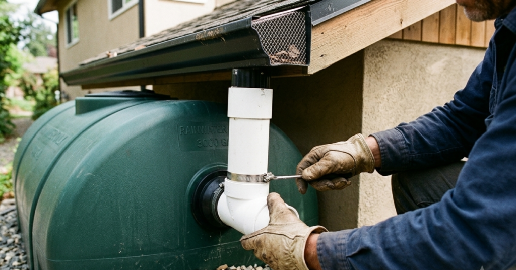  Install a Rainwater Harvesting System