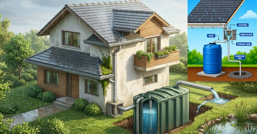  Install a Rainwater Harvesting System