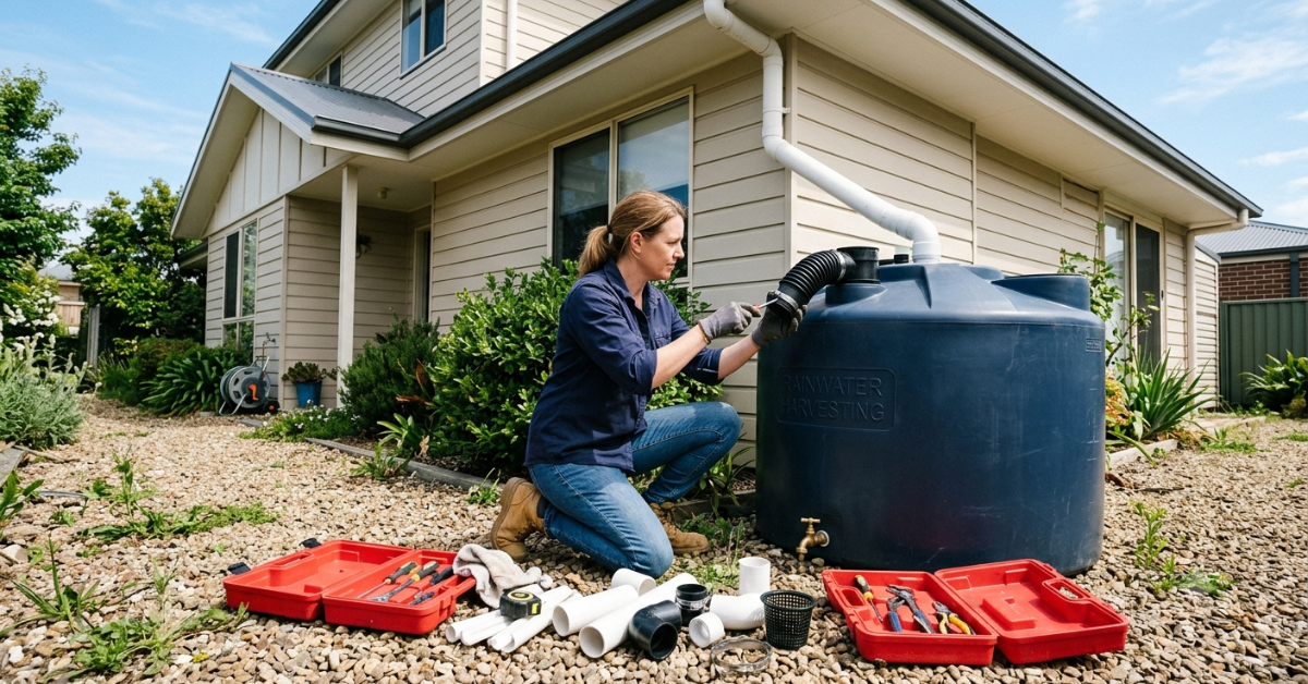 Install a Rainwater Harvesting System