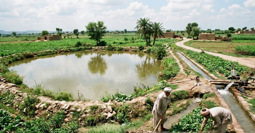 rainwater harvesting for agriculture in Pakistan