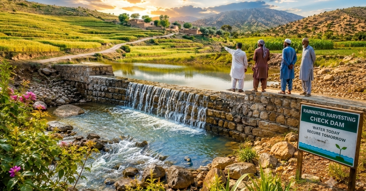 rainwater harvesting for agriculture in Pakistan